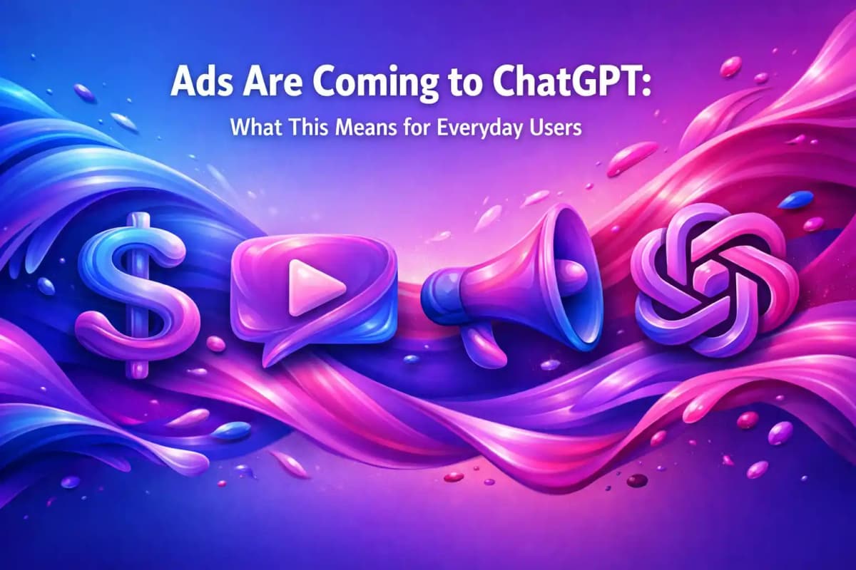 Featured image for article: Ads Are Coming to ChatGPT: What This Means for Everyday Users