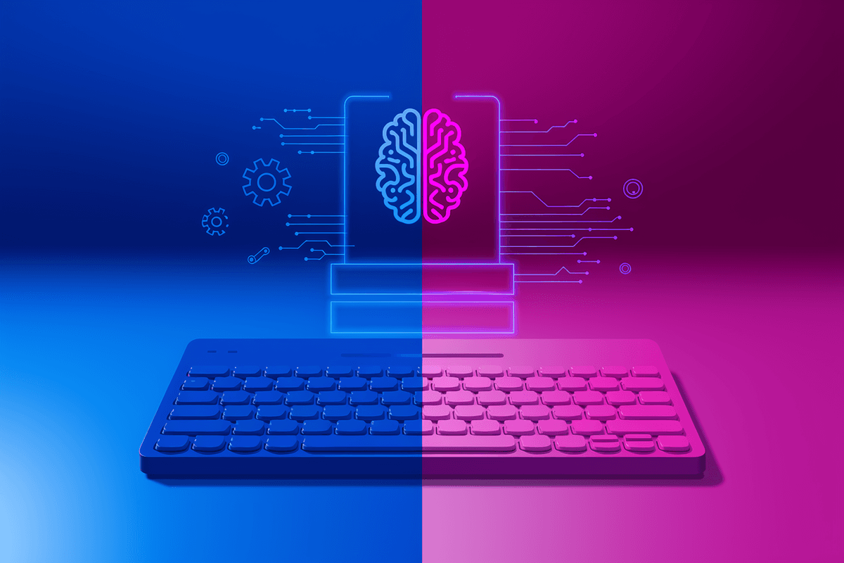 Featured image for article: AI Keyboard vs Traditional Keyboard – What's the Difference?