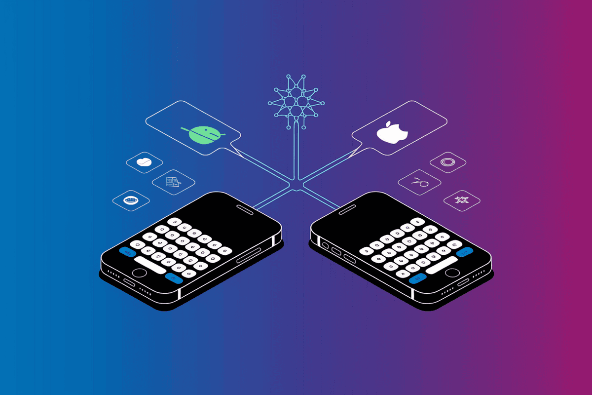 Featured image for article: AI Keyboards on Android vs iPhone: Which Does It Better?