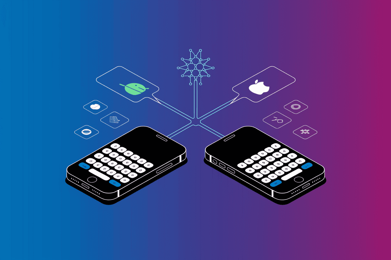 AI keyboards comparison between Android and iPhone