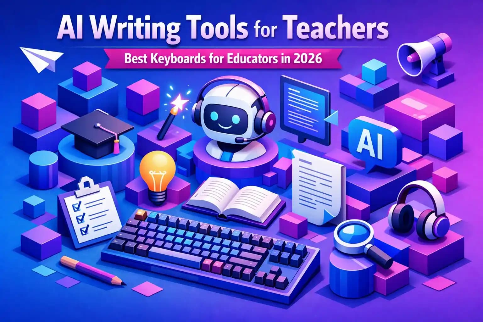 AI Writing Tools for Teachers: Best Keyboards for Educators in 2026