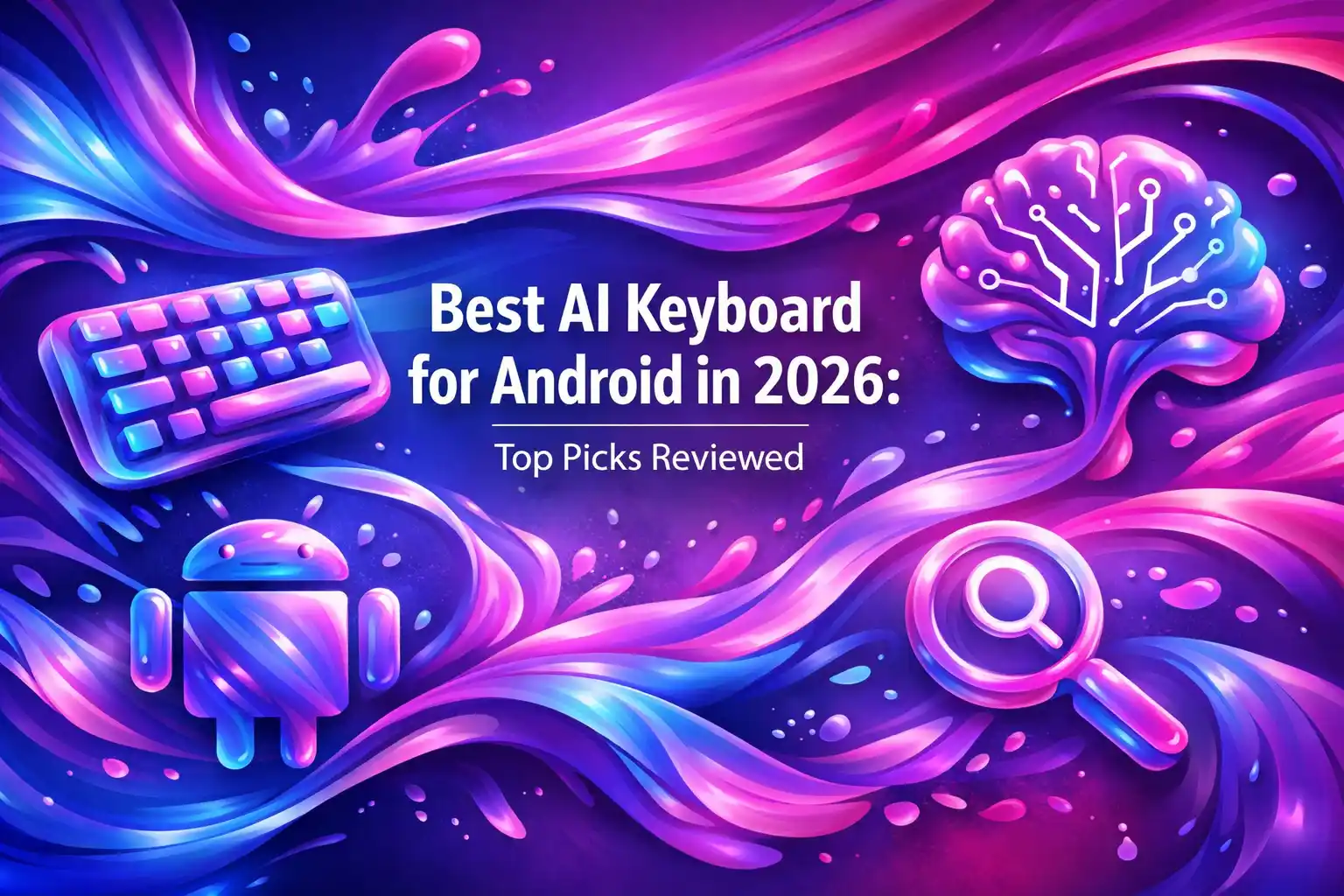 Featured image for article: Best AI Keyboard for Android in 2026: Top Picks Reviewed