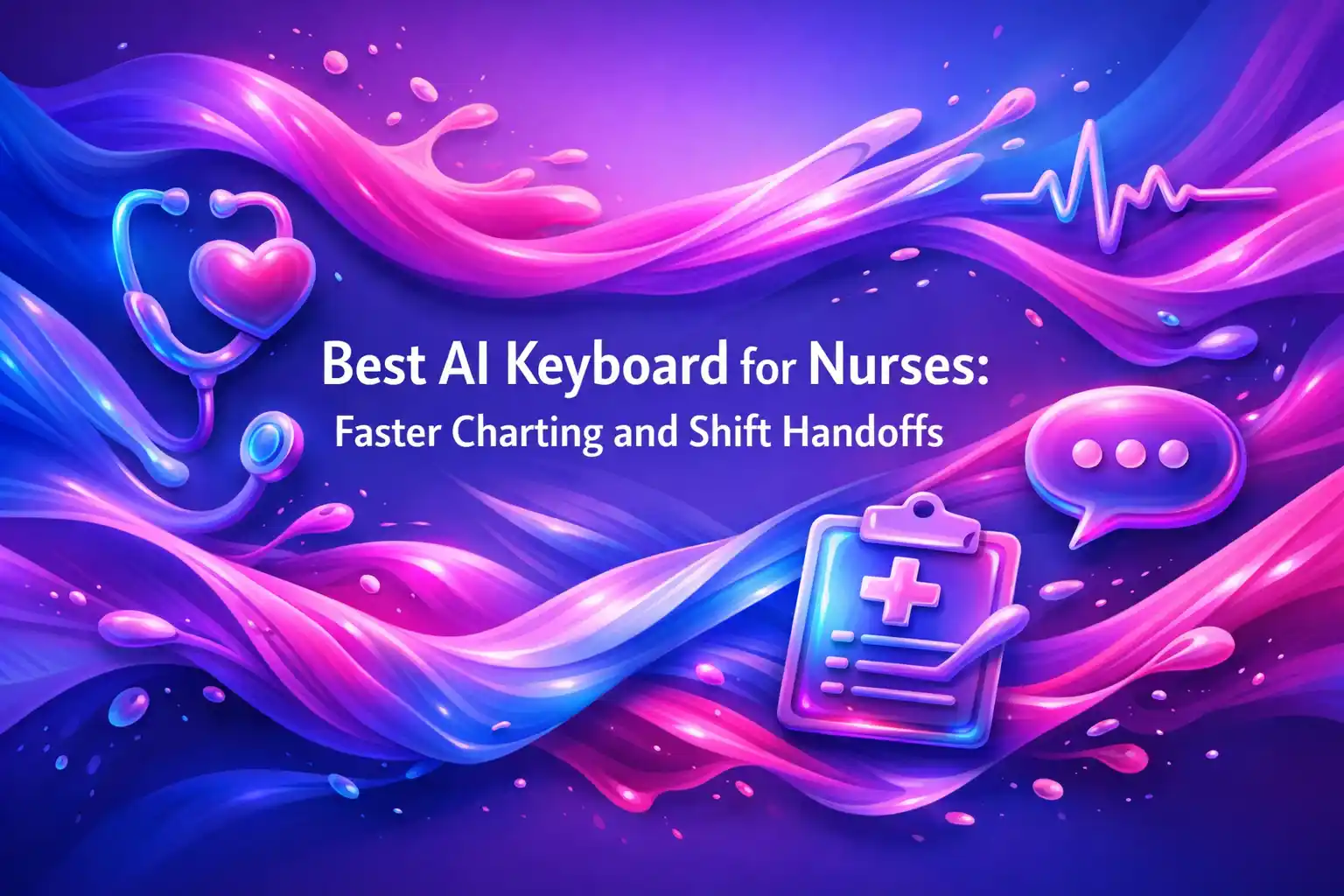 Best AI keyboard for nurses helping with faster charting and shift handoffs