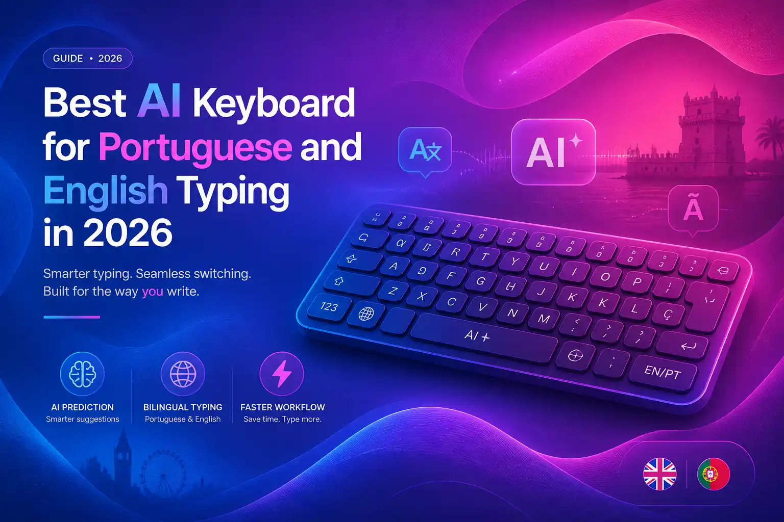 Best AI Keyboard for Portuguese and English Typing in 2026