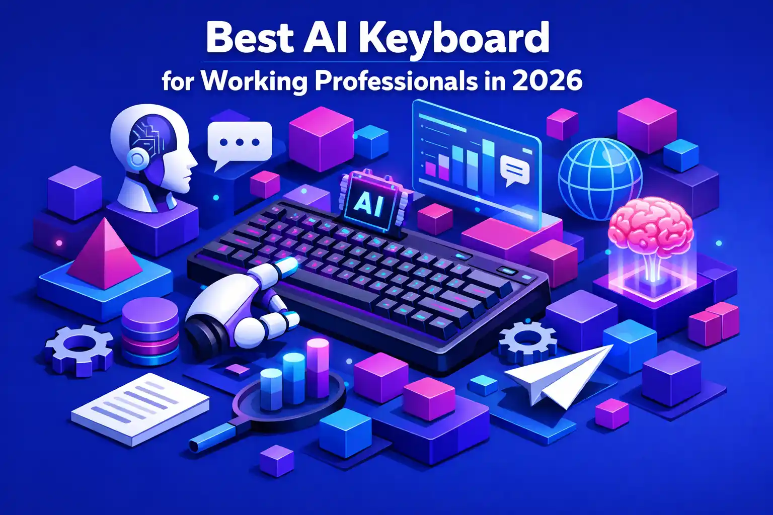 Featured image for article: Best AI Keyboard for Working Professionals in 2026