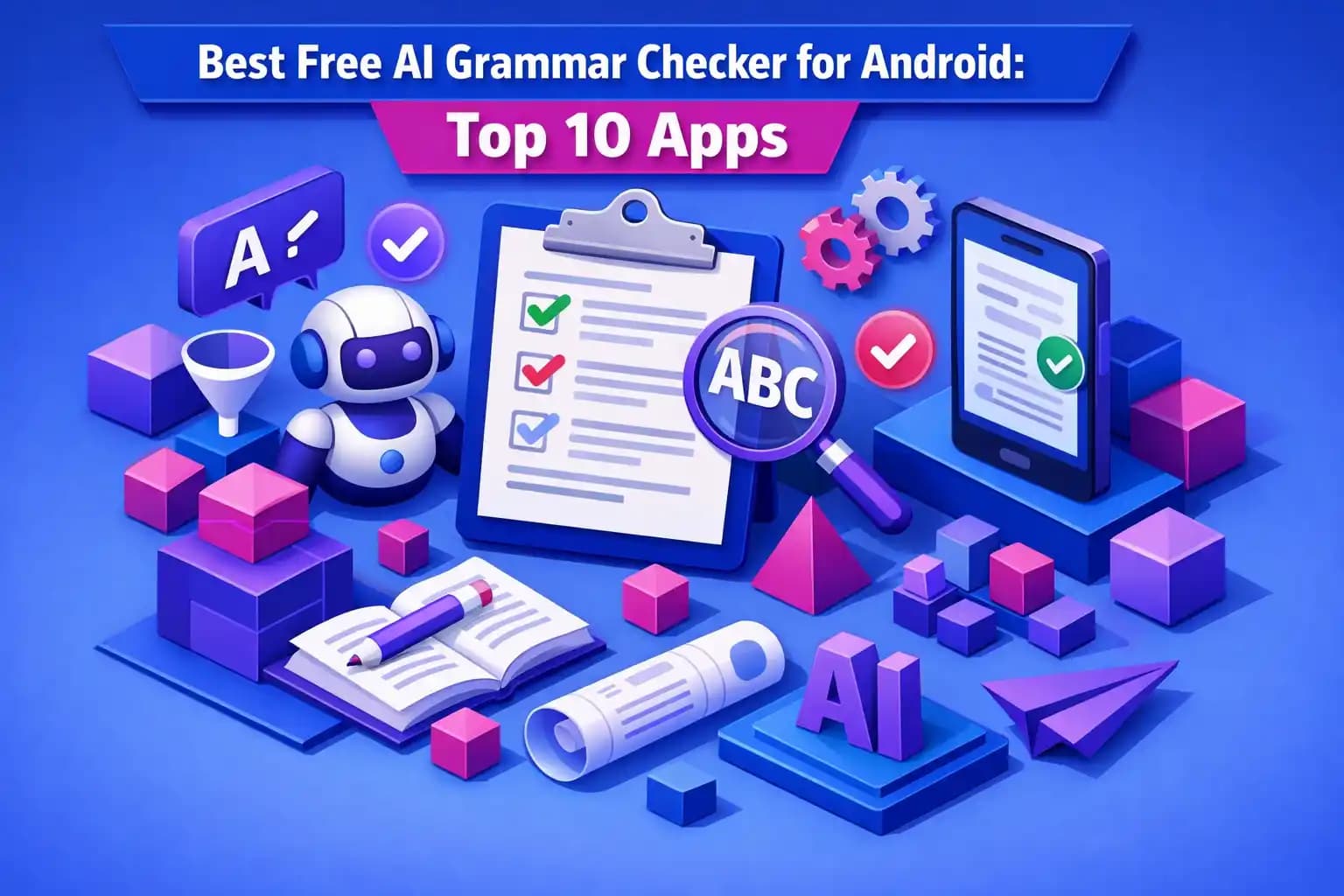 Best Free AI Grammar Checker for Android: Top 10 Apps