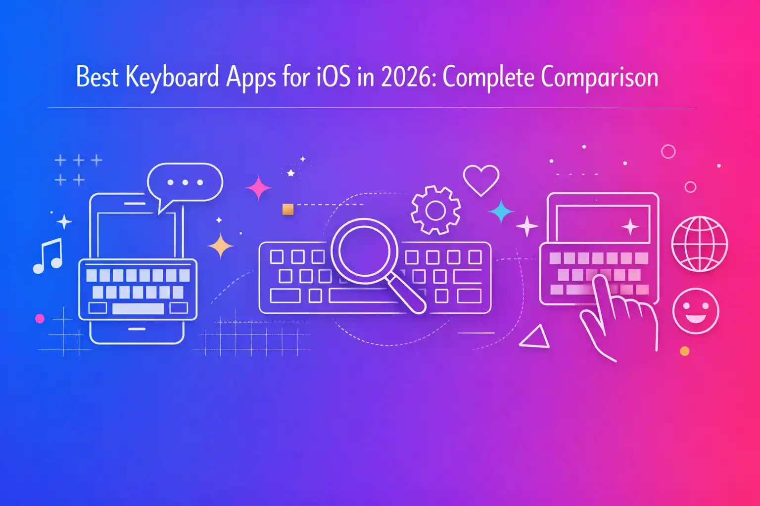 Best Keyboard Apps for iOS in 2026: Complete Comparison