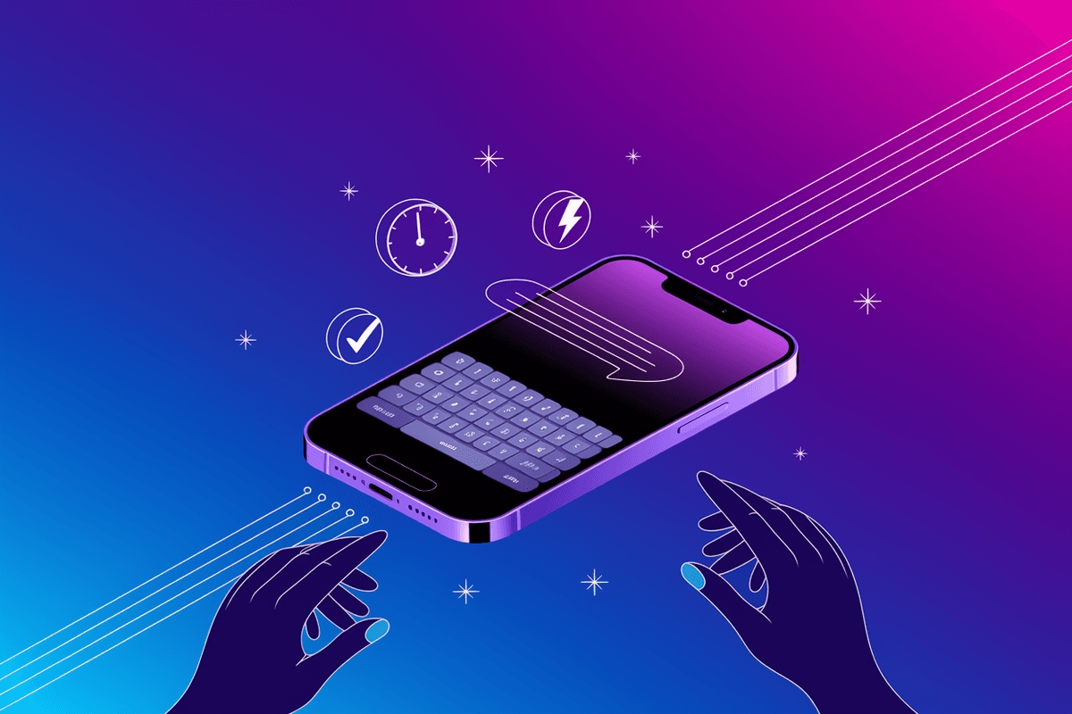 Featured image for article: Busy Professionals Rejoice: AI Keyboard Apps Save Time and Typos