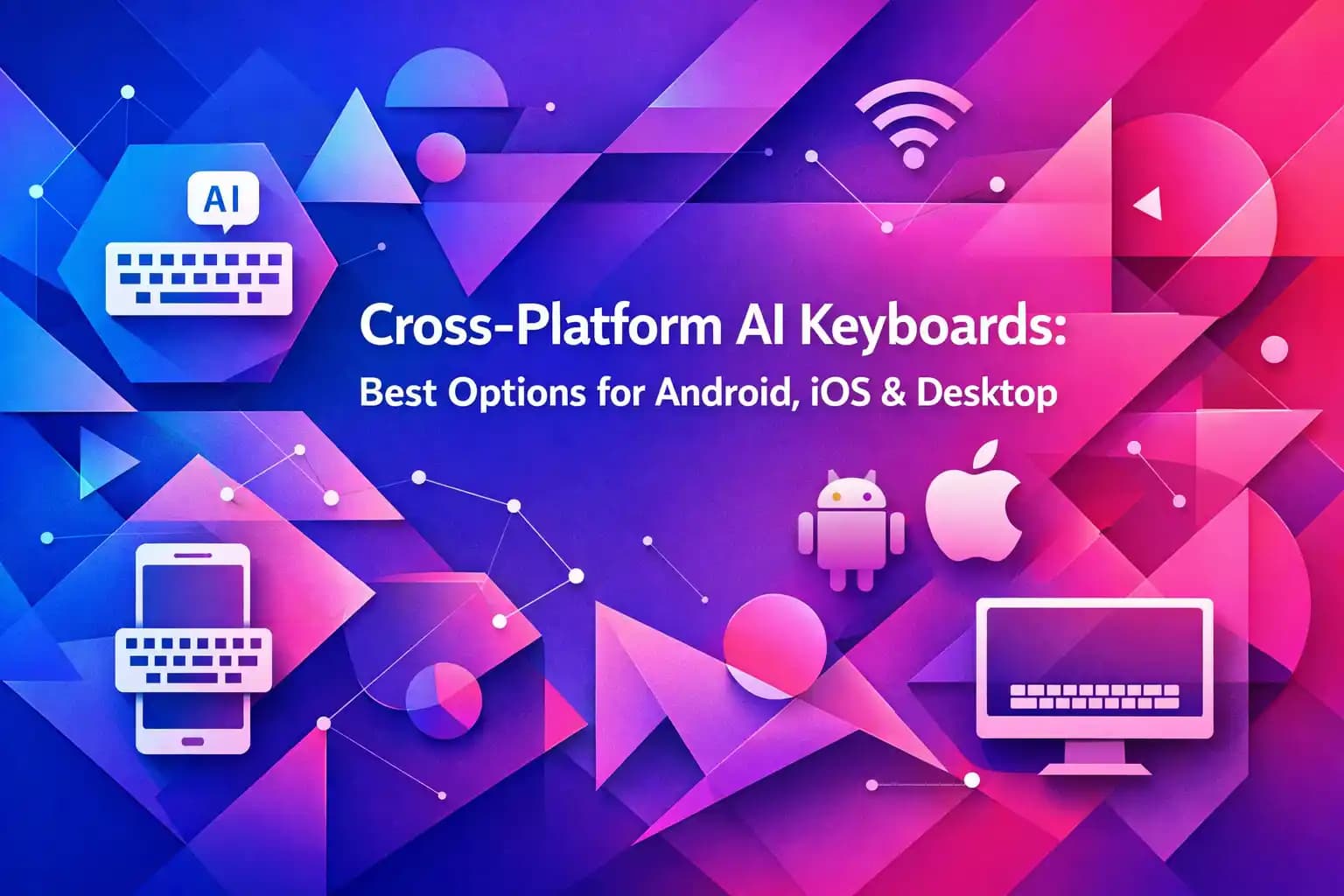 Cross-platform AI keyboards comparison for Android, iOS and Desktop
