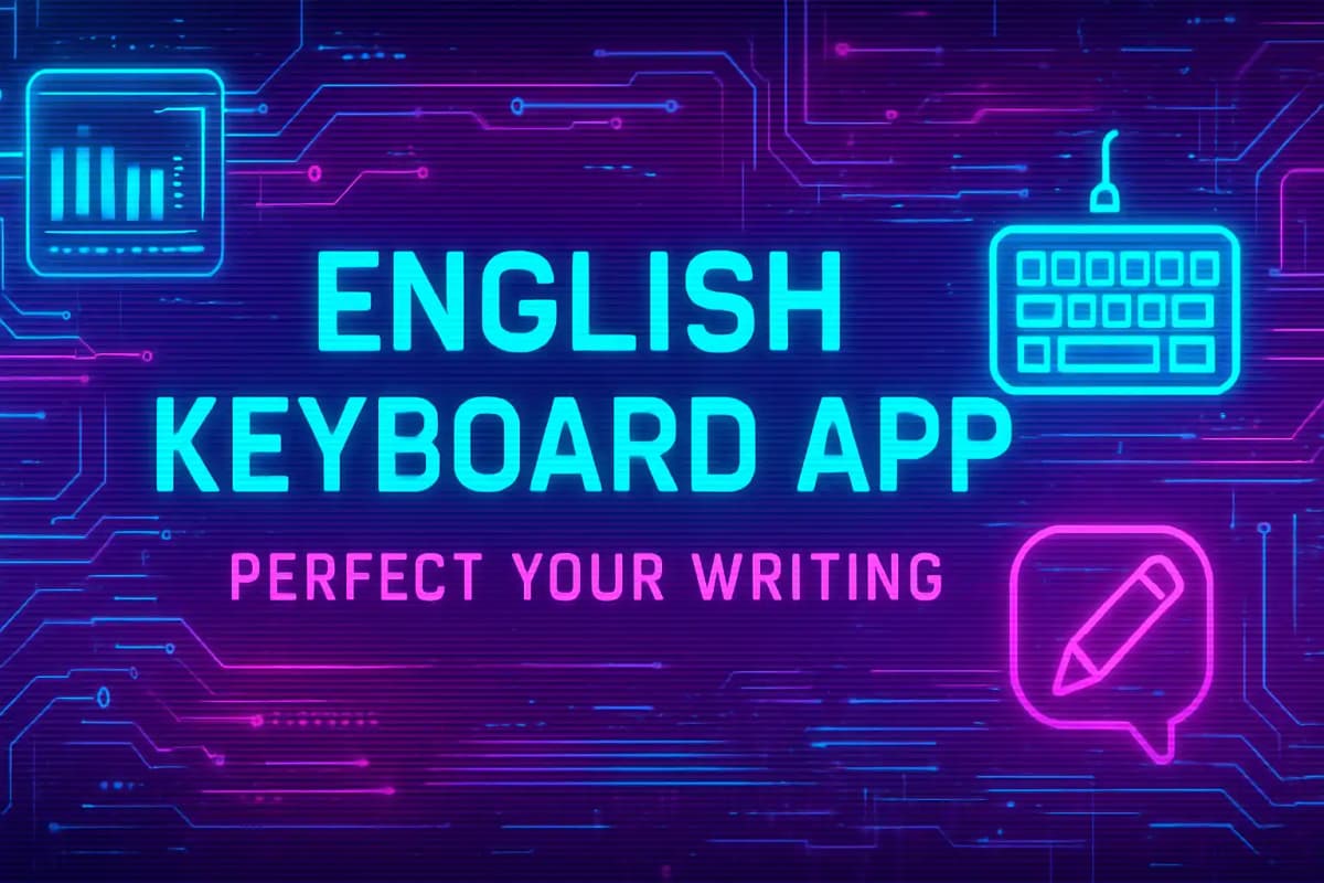 Featured image for article: English Keyboard App: Perfect Your Writing
