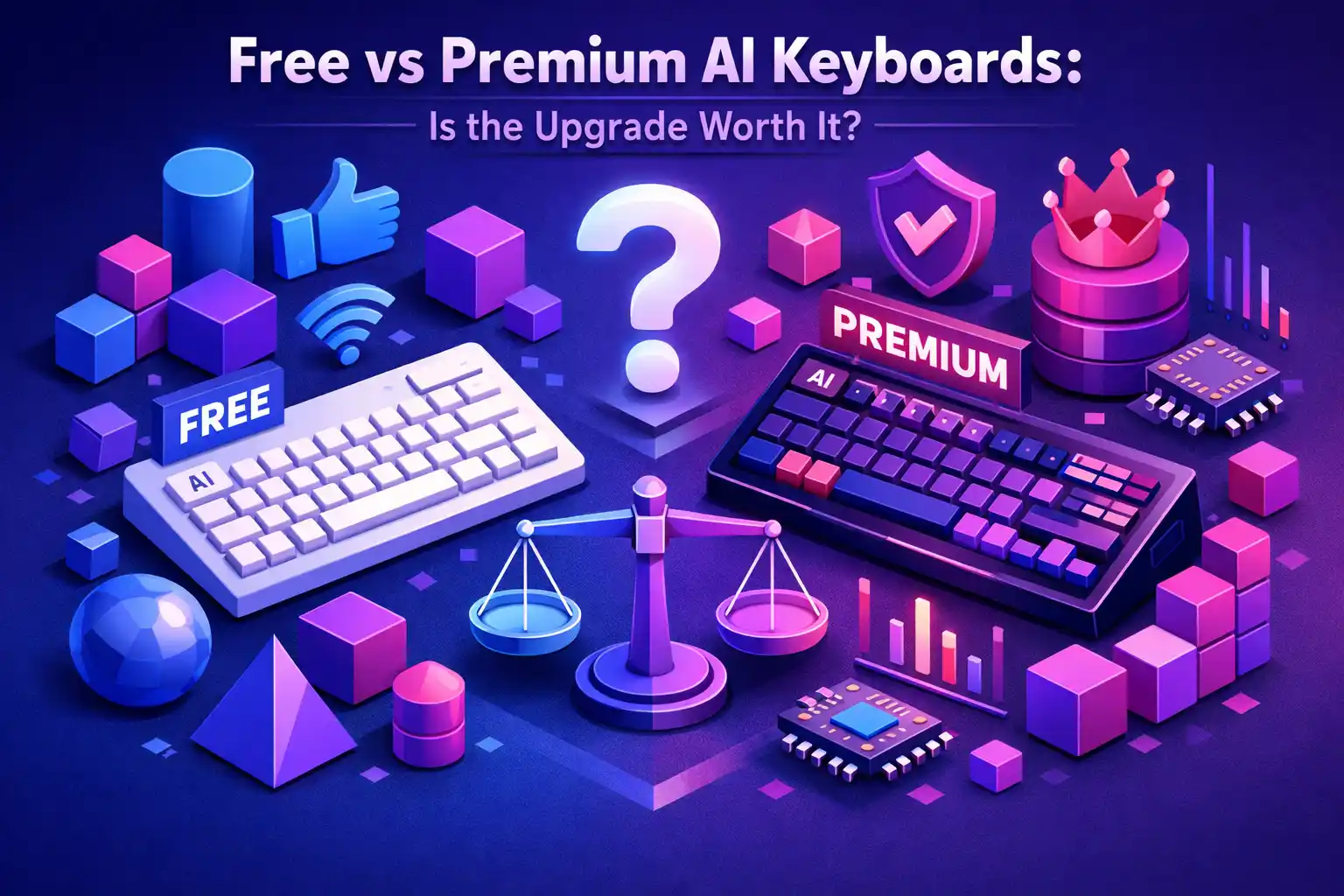 Free vs Premium AI Keyboards: Is the Upgrade Worth It?