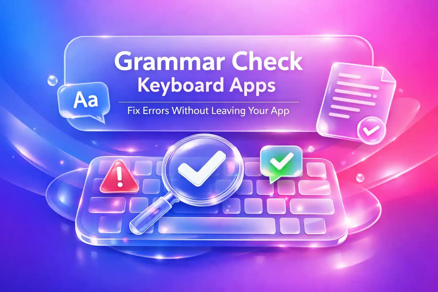 Grammar Check Keyboard Apps: How to Fix Errors Without Leaving Your App
