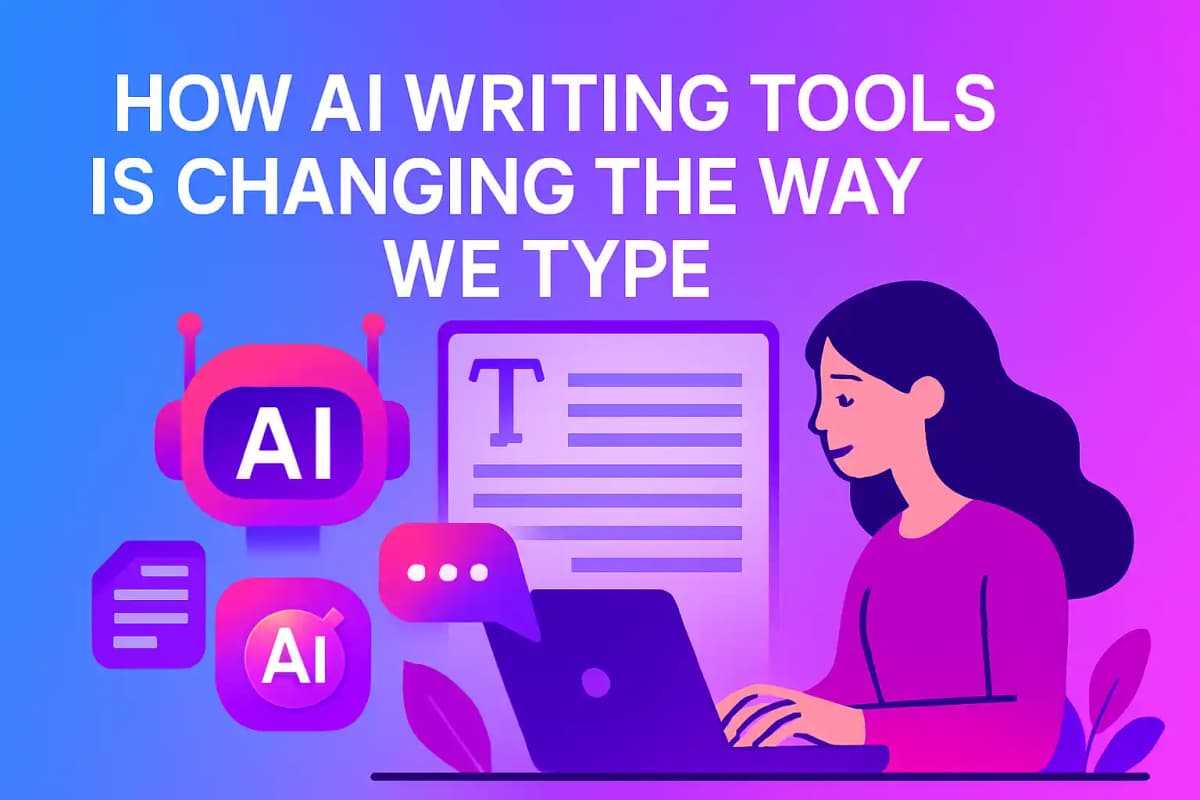 Featured image for article: How AI Writing Tools Is Changing the Way We Type