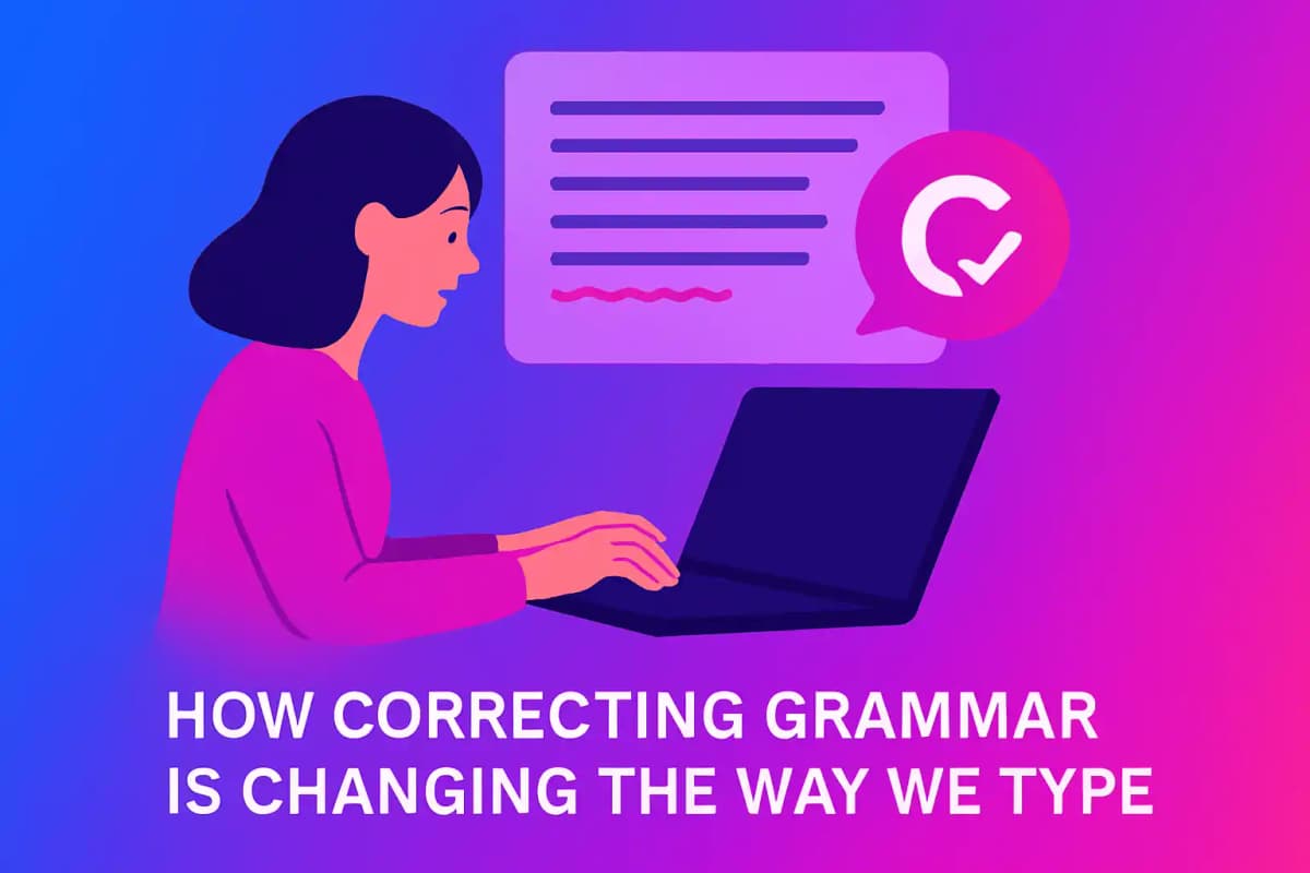 Featured image for article: How Correcting Grammar Is Changing the Way We Type