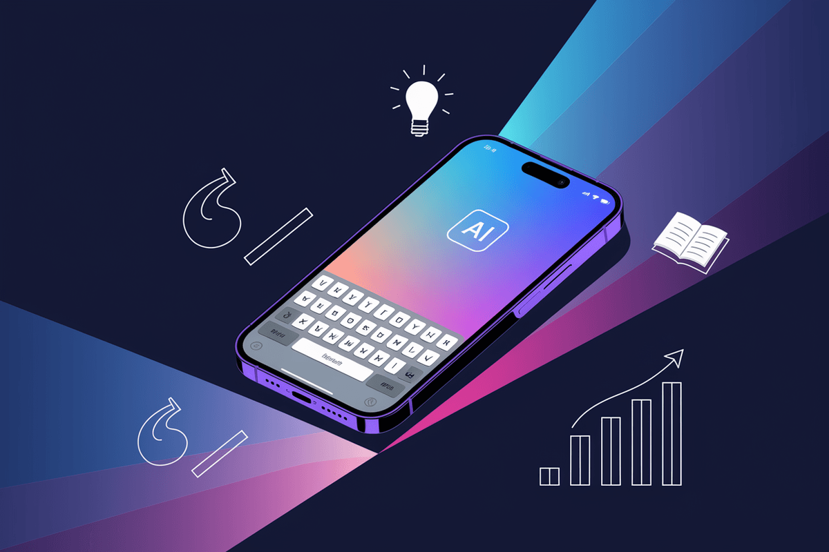 Featured image for article: Improve Your English with an AI Keyboard: Grammar Tips at Your Fingertips