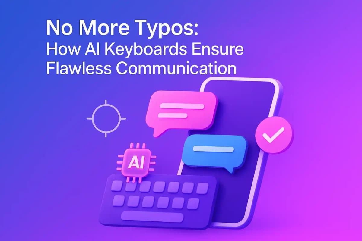 Featured image for article: No More Typos: How AI Keyboards Ensure Flawless Communication