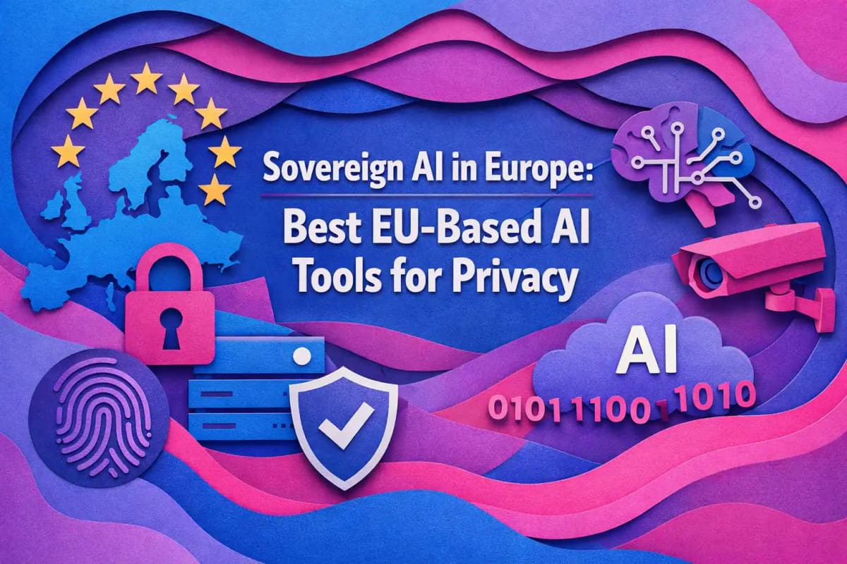 Featured image for article: Sovereign AI in Europe: Best EU-Based AI Tools for Privacy