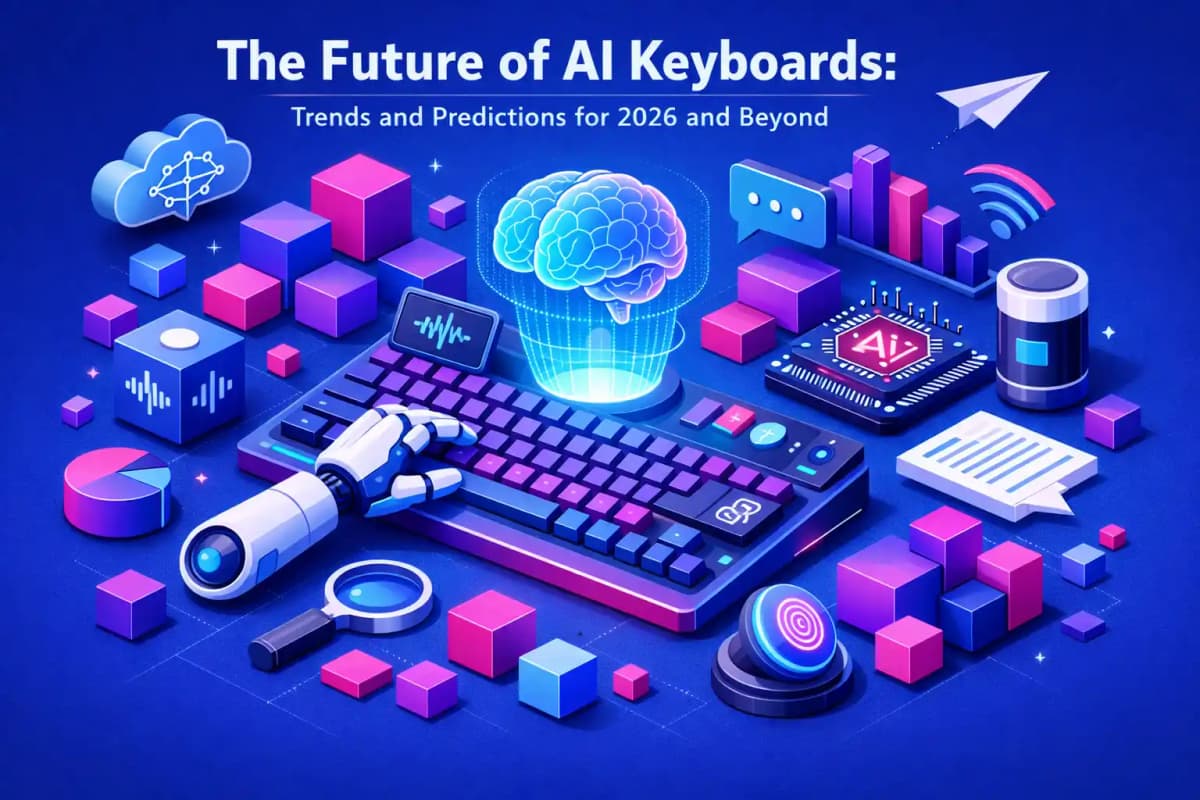 Featured image for article: The Future of AI Keyboards: Trends and Predictions for 2026 and Beyond