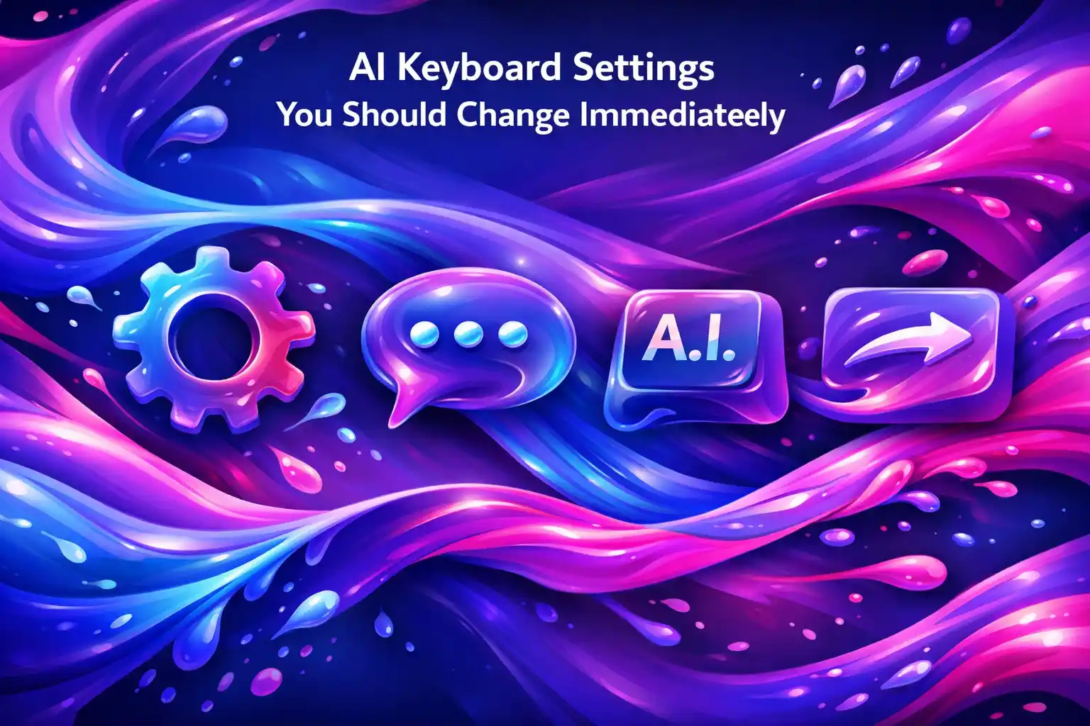 CleverType Blog Post Thumbnail: AI Keyboard Settings You Should Change Immediately Featured image for article: AI Keyboard Settings You Should Change Immediately