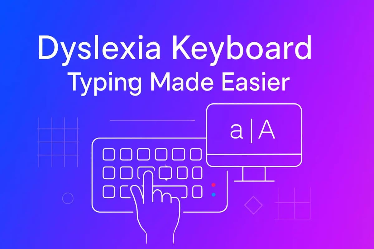 CleverType Blog Post Thumbnail: Dyslexia Keyboard: Typing Made Easier Featured image for article: Dyslexia Keyboard: Typing Made Easier