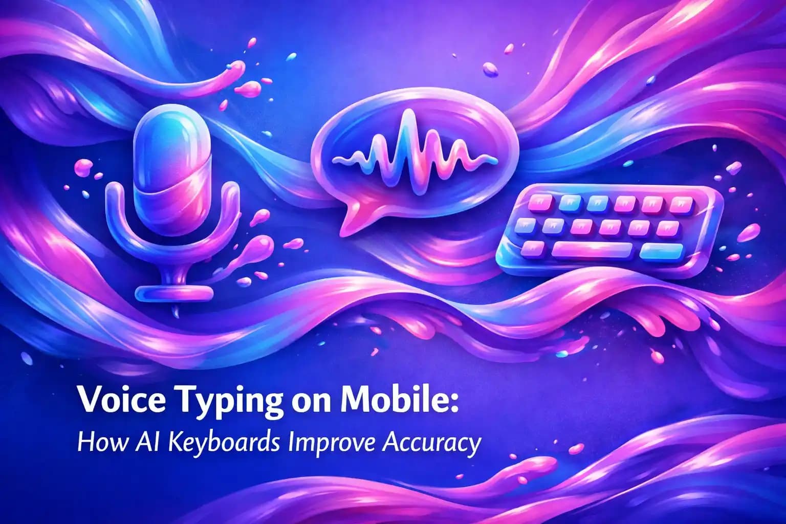Voice Typing on Mobile: How AI Keyboards Improve Accuracy