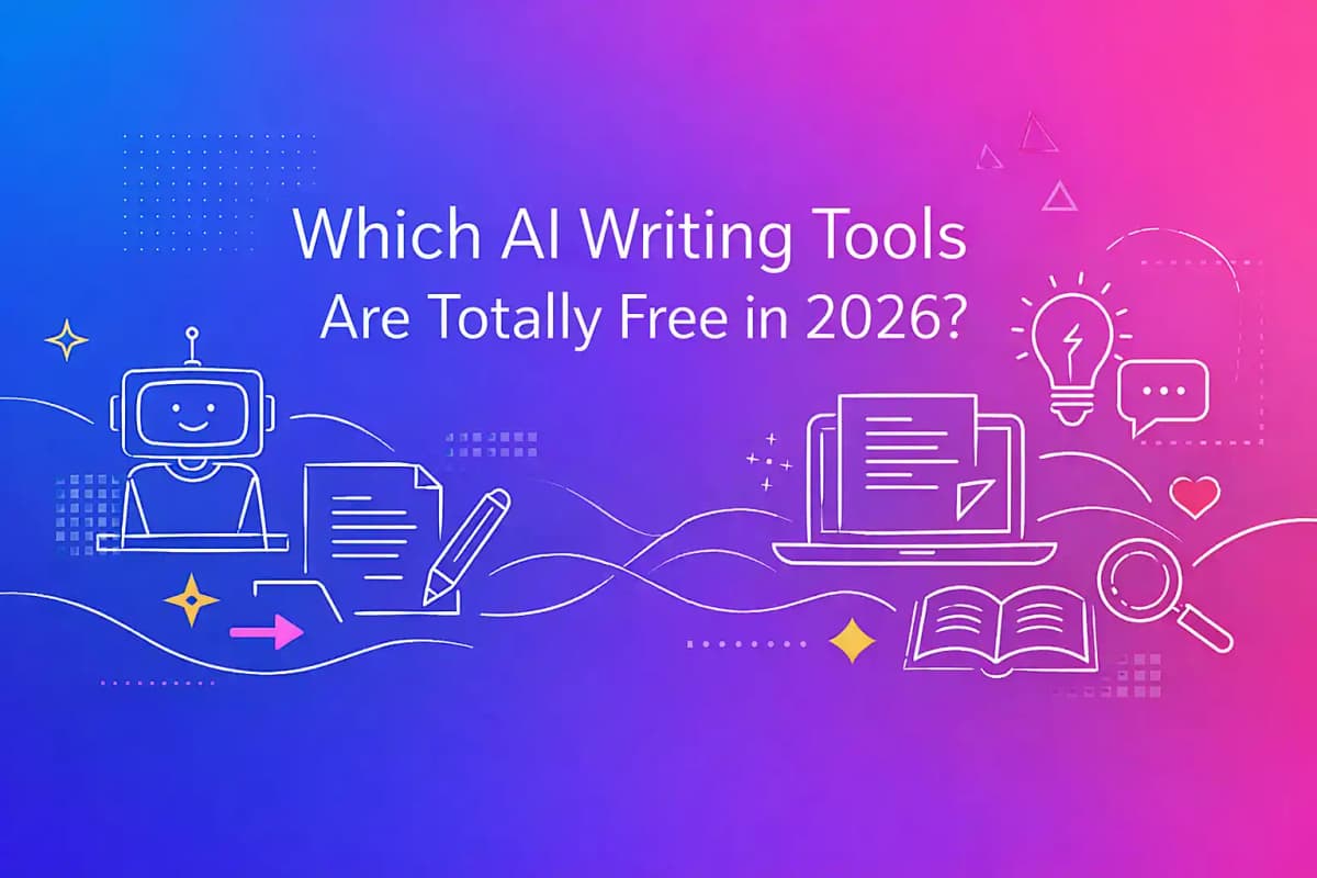 CleverType Blog Post Thumbnail: Which AI Writing Tools Are Totally Free in 2026? Featured image for article: Which AI Writing Tools Are Totally Free in 2026?