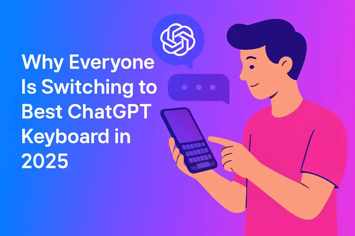CleverType Blog Post Thumbnail: Why Everyone Is Switching to Best ChatGPT Keyboard in 2025 Featured image for article: Why Everyone Is Switching to Best ChatGPT Keyboard in 2025