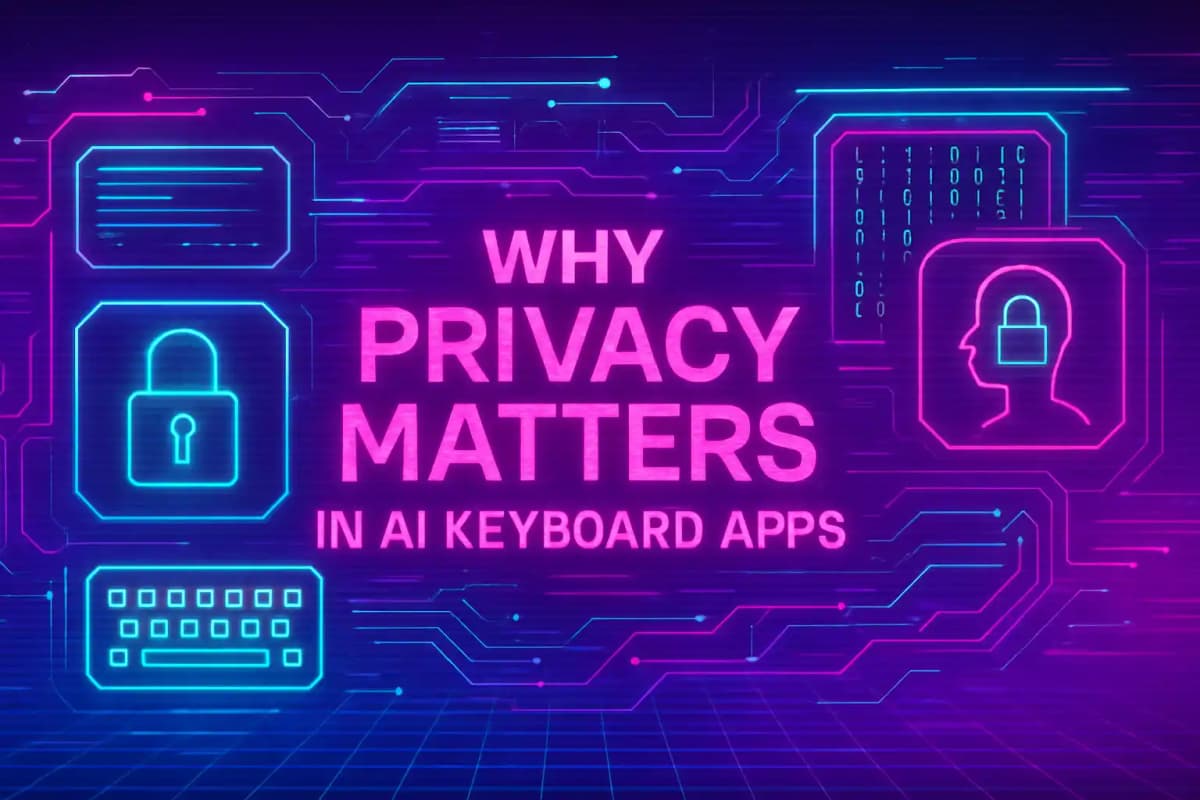 CleverType Blog Post Thumbnail: Why Privacy Matters in AI Keyboard Apps Featured image for article: Why Privacy Matters in AI Keyboard Apps